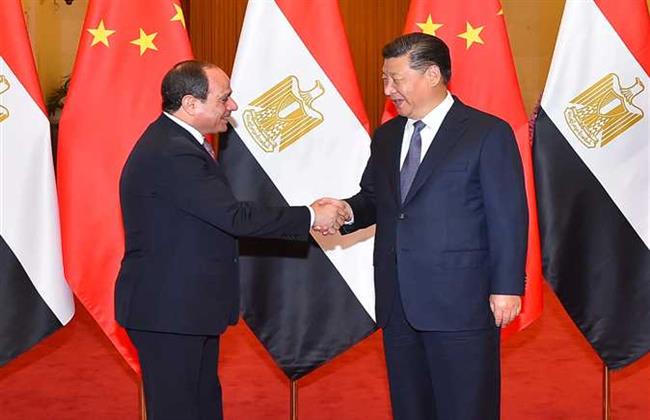 الرئيس الصيني يهنئ الرئيس السيسي بمناسبة الذكرى الـ 70 لثورة يوليو