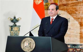 الرئيس السيسي: العلاقة بين الجيش والشعب فريدة من نوعها