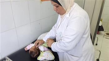 صحة المنيا : فحص وعلاج 343 ألفا و616 طفلا حديث الولادة بالمحافظة