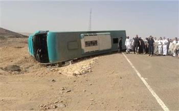 ارتفاع الوفيات لـ6 أشخاص وإصابة 10 آخرين فى انقلاب أتوبيس العامرية بالإسكندرية