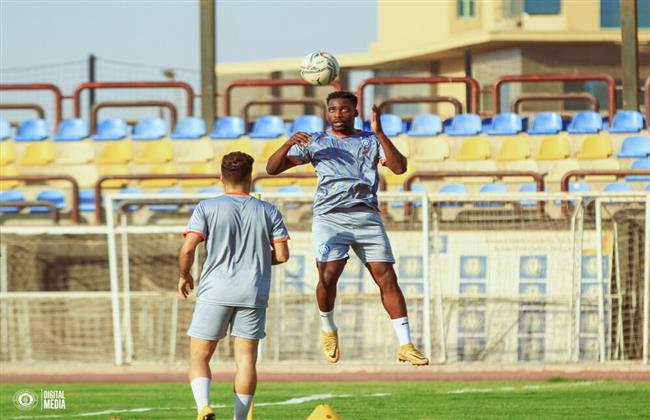 ماليك إيفونا يبدأ رحلته مع أسوان بتدريبات قوية 