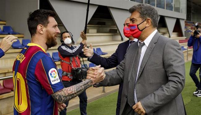 لابورتا يفتح أبواب برشلونة أمام عودة ميسي