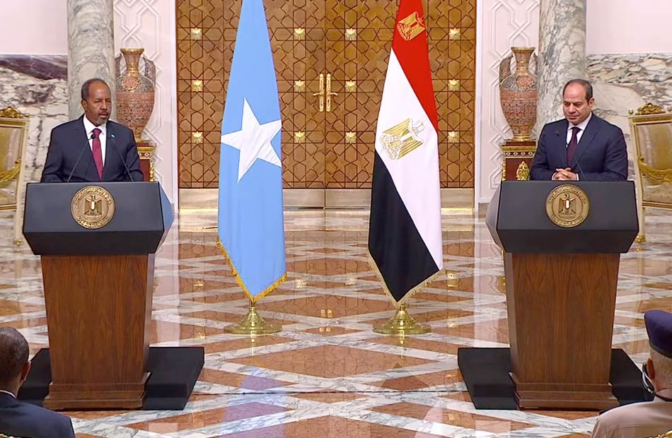 رئيس الصومال: المصريون دفعوا حياتهم ثمنا لاستقرار بلدنا