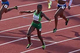   النيجيرية توبي أميوزان تحرز ذهبية 100 متر حواجز وإلغاء الزمن العالمي