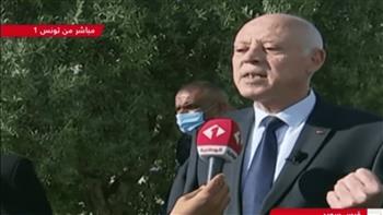   الرئيس التونسي: سنؤسس جمهورية جديدة ومجتمعًا قائمًا على الدستور