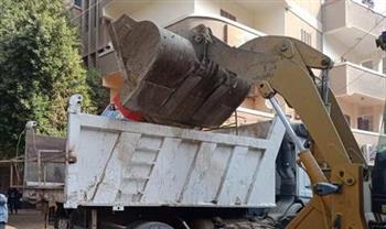   رفع 150 طن تراكمات و55 حالة إشغال بنطاق مركز ومدينة أبو حمص