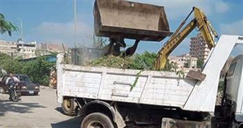   رفع 120 طن من القمامة بمركز ومدينة الدلنجات 