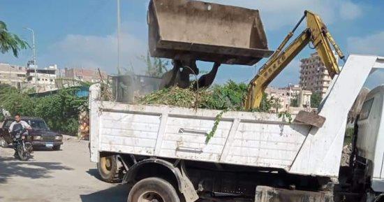 رفع 120 طن من القمامة بمركز ومدينة الدلنجات