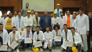    حلوان للصناعات الهندسية تختتم الدورة التدريبية لطلاب الأكاديمية المصرية للهندسة 