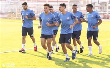 يوسف أسامة ينتظم في التدريبات الجماعية 