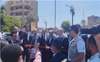 وزير التنمية المحلية يفتتح المرحلة الرابعة من كورنيش النيل بالمنيا