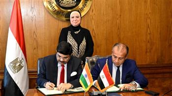   وزيرة التجارة تشهد توقيع محضر أعمال الدورة الخامسة للجنة التجارية المصرية الهندية المشتركة