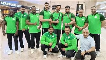   المنتخب السعودى أول الحاضرين في البطولة العربية لكمال الأجسام بالإسكندرية 