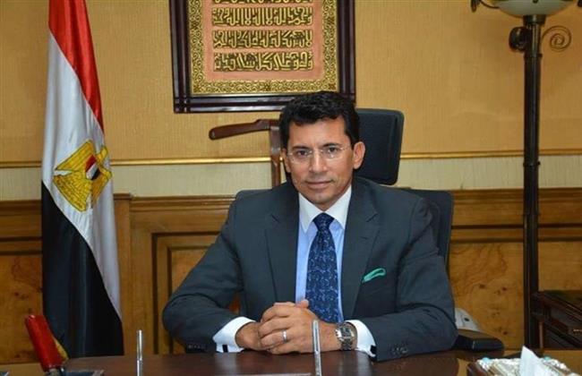 وزير الرياضة يلتقي نظيره الفلسطيني