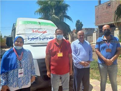 الدقهلية: الكشف على 772 مريضا في قافلة طبية
