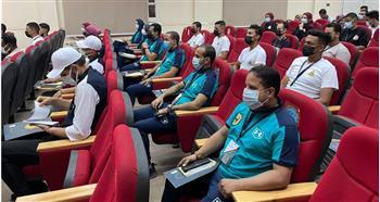 جامعة سوهاج تشارك فى الحوار الوطني لطلاب الجامعات المصرية بمعهد إعداد القادة 