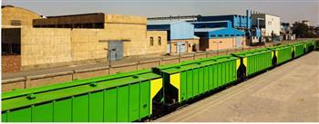 نجاحات جديدة للعربية للتصنيع.. إنتاج أول قطار مكون من 25 عربة لنقل الغلال| صور