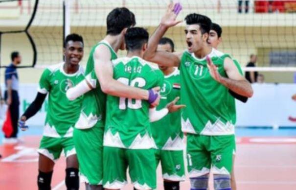 طائرة شباب العراق تبلغ نصف نهائي بطولة غرب آسيا