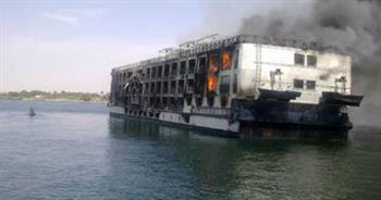   السيطرة على حريق محدود بإحدى البواخر النيلية بمدينة أسوان