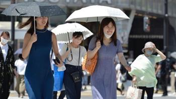   طوكيو تسجل لليوم التاسع على التوالي رقما قياسيا من ارتفاعات درجات الحرارة