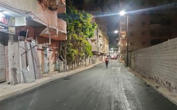 الشريف: جارى رصف 46 شارع  على مستوى 9 أحياء بالإسكندرية  