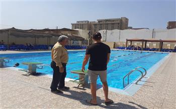   مديرو الإدارات الفرعية بالقليوبية في متابعات ميدانية لحمامات السباحة بالمراكز والأندية