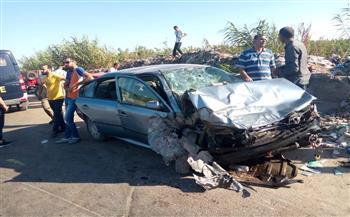 مصرع ٣ أشخاص وإصابة ٧ آخرين بحادث طريق الإسكندرية الدولي 