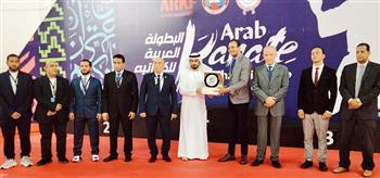 وزير الرياضة يتابع البطولة العربية للكاراتيه الثالثة عشر للكبار المقامة باستاد القاهرة 