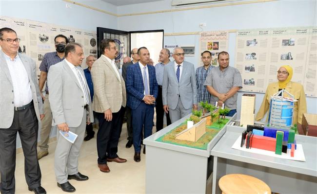 افتتاح المرحلة السادسة من مراحل تطوير البنية التحتية بهندسة المنصورة 