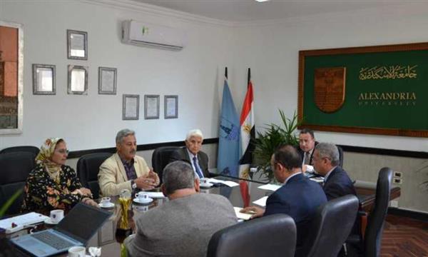 اجتماع اللجنة المنظمة لبطولة كأس مصر للجامعات والمعاهد العليا