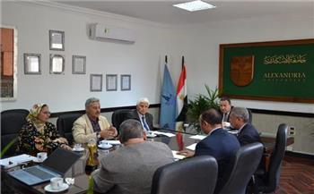 اجتماع اللجنة العليا المُنظمة لبطولة كأس مصر للجامعات والمعاهد العليا المصرية