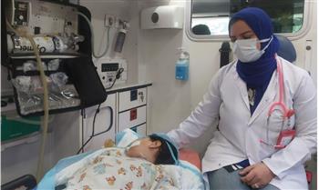   عبدالغفار يتابع الحالة الصحية للطفل «ياسين» بعد نقله إلى مصر بطائرة طبية مجهزة