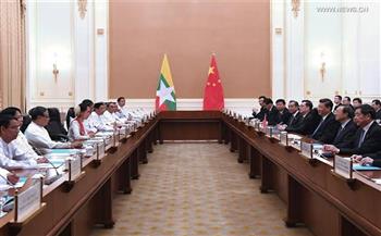   الصين وميانمار تتفقان على مواصلة بناء "مجتمع مصير مشترك" بين البلدين