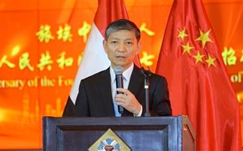   سفير الصين بالقاهرة: قطار الصداقة مع مصر يسير سريعا