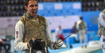 الميدالية رقم 50 لمصر.. محمد حمزة يحصد برونزية السلاح في دورة البحر المتوسط
