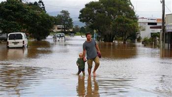   الفيضانات تجبر آلاف الأستراليين على الفرارمن بيوتهم