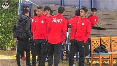 منتخب مصر للناشئين يختتم معسكره الأول غدًا بمواجهة فريق النصر وديًا
