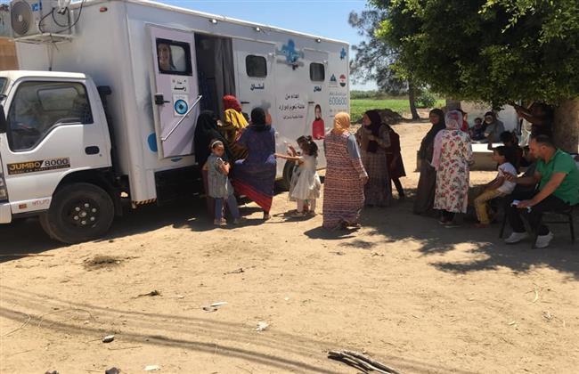 الكشف على 1441 مريضا خلال قافلة طبية علاجية بقرية جاليا الثانية بمركز بلقاس