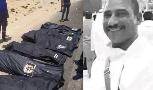 التصريح بدفن جثامين أسرة أستاذ جامعة الأزهر في حادث سوهاج
