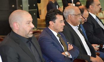   وزير الرياضة يشهد نهائي كأس الرابطة المصرية للأندية المحترفة باستاد القاهرة الدولي