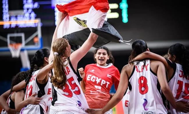 ناشئات منتخب مصر لكرة السلة يهزمن كوريا الجنوبية في كأس العالم