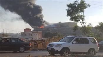   حريق يدمر أكبر مصنع سجاد في لبنان