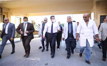   «عبدالغفار» يوجه بدعم مستشفى «الحمام المركزي» بـ 3 تخصصات طبية  