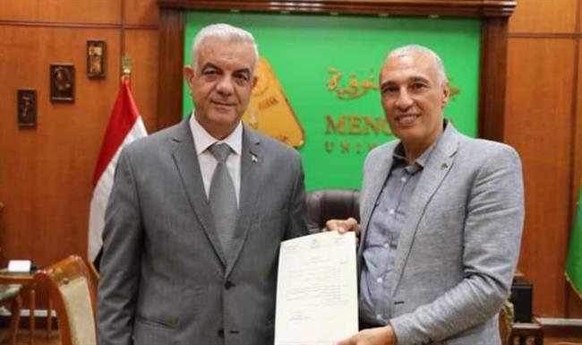 أسامة مدني عميدًا لأداب المنوفية وهاني الجمل قائما بأعمال العلوم الصحية