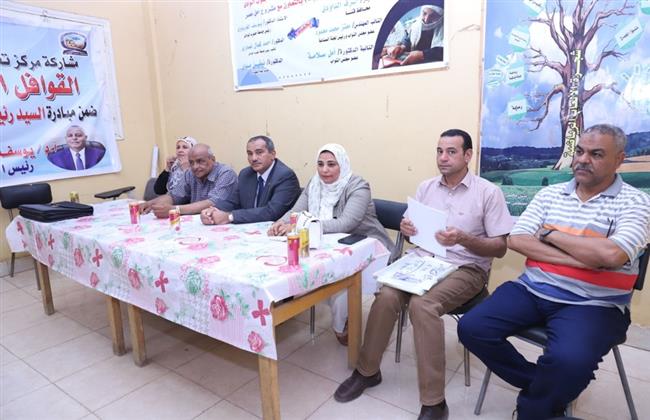 في اليوم الثانى للقاءات التوعوية لطلاب جامعة جنوب الوادى للمشاركة فى محو الأمية 