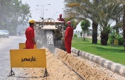 «مودرن جاس» لـ سكان بنى شبل: لا تنزعجوا إذا شعرتم برائحة الغاز
