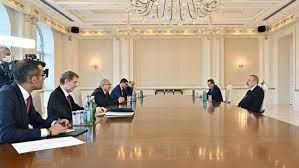 رئيس أذربيجان لوزير الخارجية الجزائري: تضافر الجهود لتخفيف حالة الاستقطاب في العالم