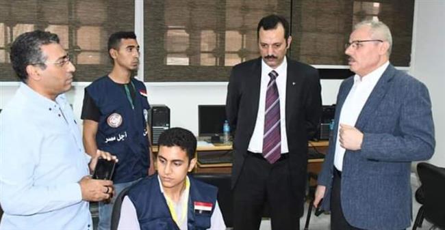 ١٥٠ طالب وطالبة يقدمون رغباتهم لتنسيف جامعة قناة السويس 
