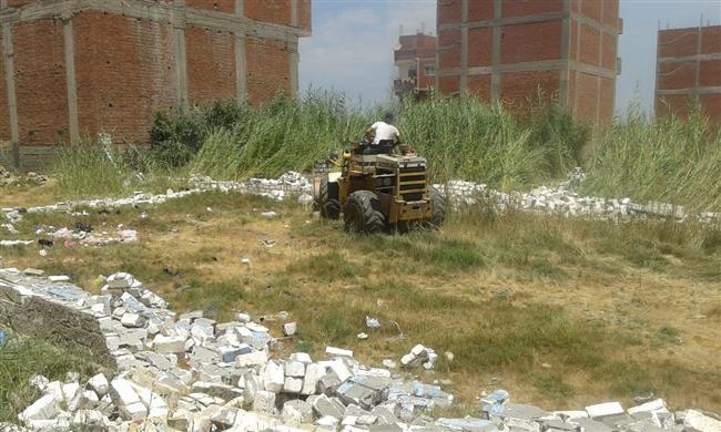 حملات مكثفة بالبحيرة لإزالة 46 حالة تعدٍ بـ 7 مراكز