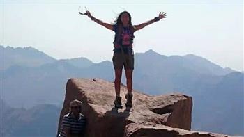   أول مصرية تتسلق أعلى قمم أوروبا.. نورهان رفاعي: طول عمري بحب الرياضة 